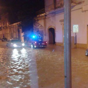 Via Madonna della Consolazione - Vigili del fuoco in azione - (2)